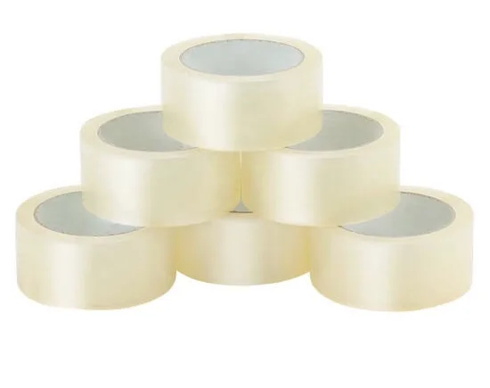 6 pack tape clear heavy duty 48mm x 75m