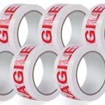 Fragile tape for packing fragile products