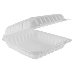 Plastic Clamshell Dinner 1 Compartments 150pk