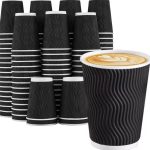 8oz Ripple Coffee Cups x500