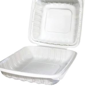 1 Compartment Plastic Plate x150