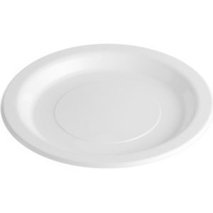 9” Plastic Plate Reusable x500
