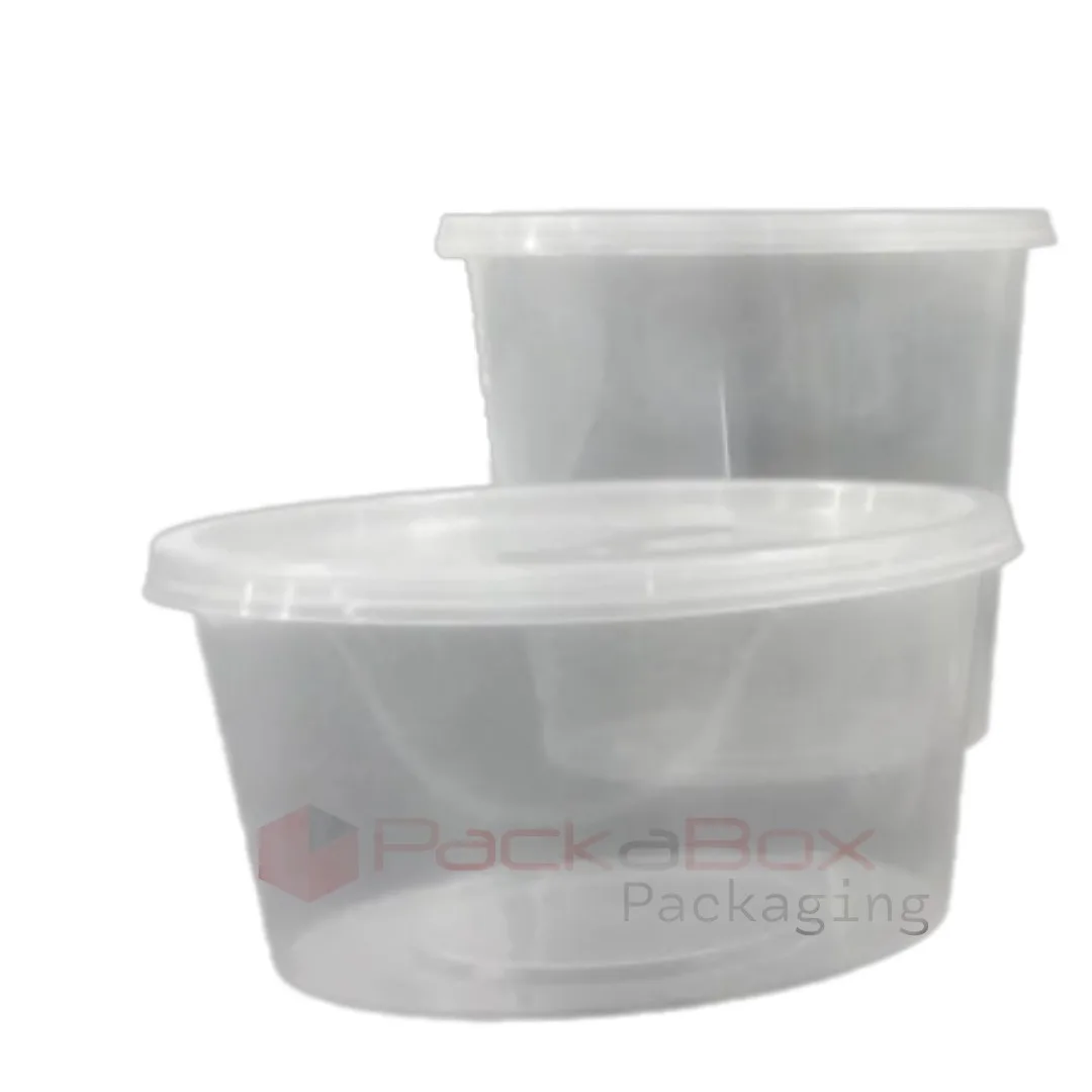 takeaway containers round 450ml