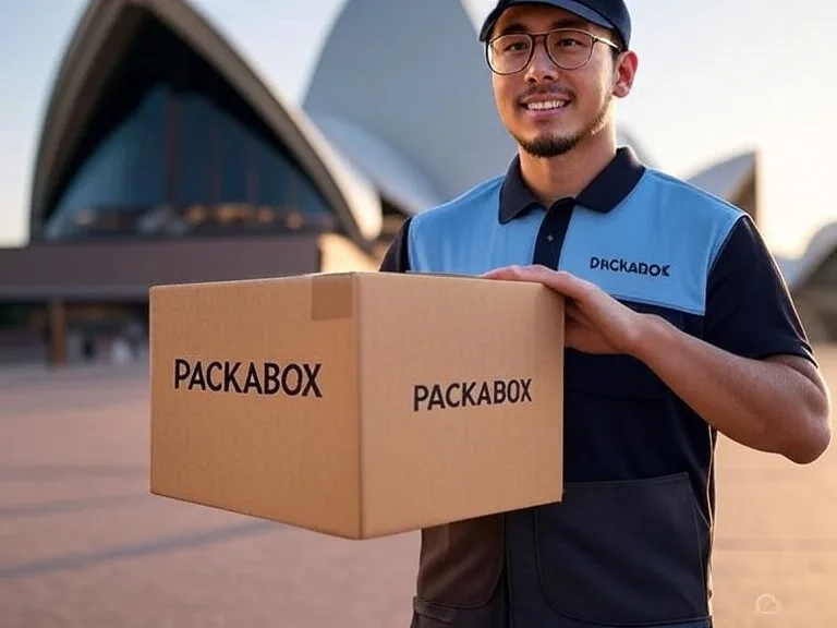 Sydney Packaging Supplier 1 Sydney packaging supplier delivery man