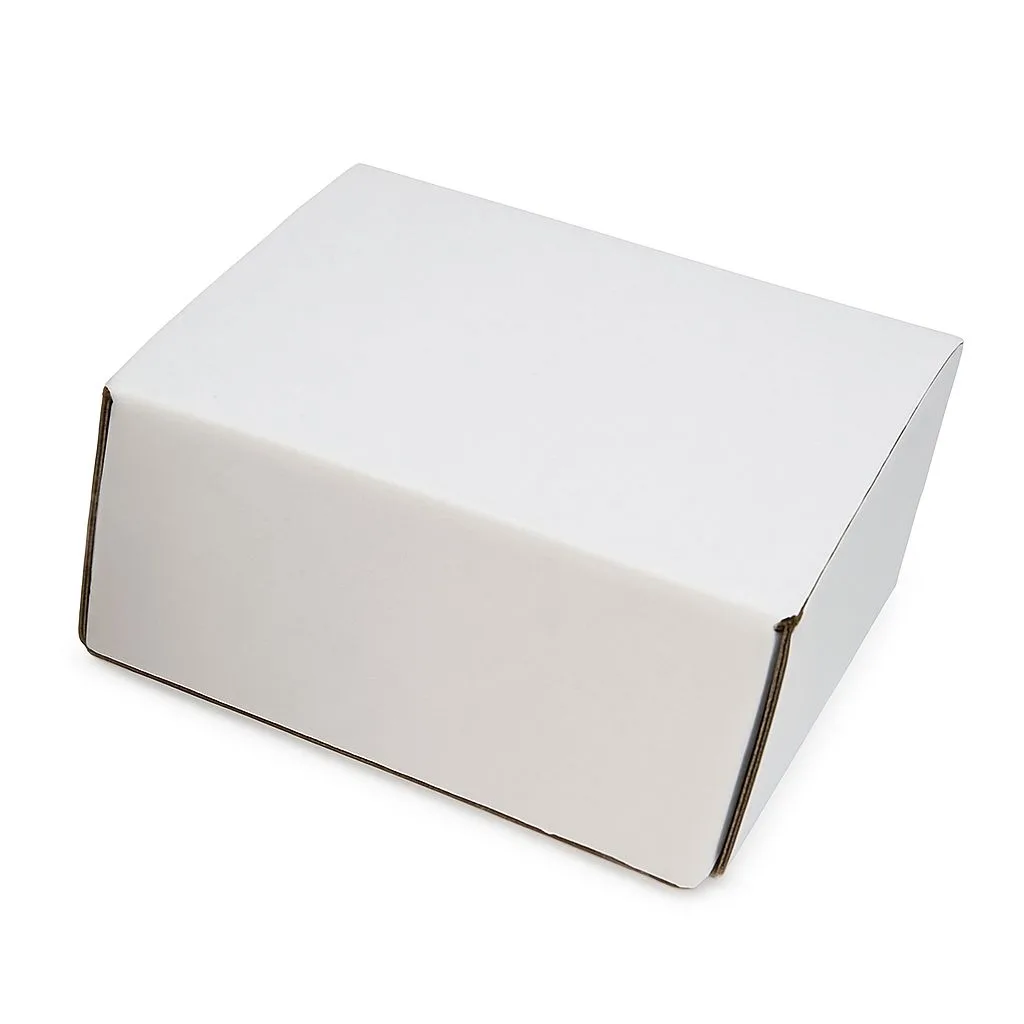100 x Cardboard Mailer Boxes Die-cut White Small 1 White diecut mailer box – strong cardboard packaging for shipping and e-commercewhite mailer die-cut cardboard boxes