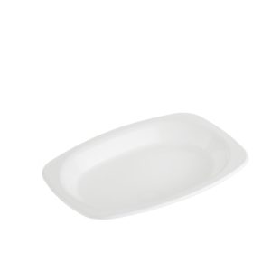 Plastic Oval Plate 7 x 9 (500pcs)