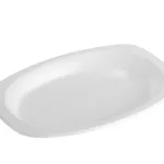 Oval Plate Plastic 9 x 11 (25pcs)