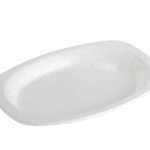 Oval Plate Plastic 9 x 11 (25pcs)