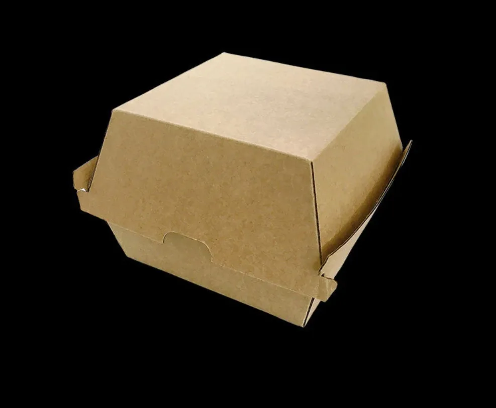 Brown Kraft Burger Box (250pcs)