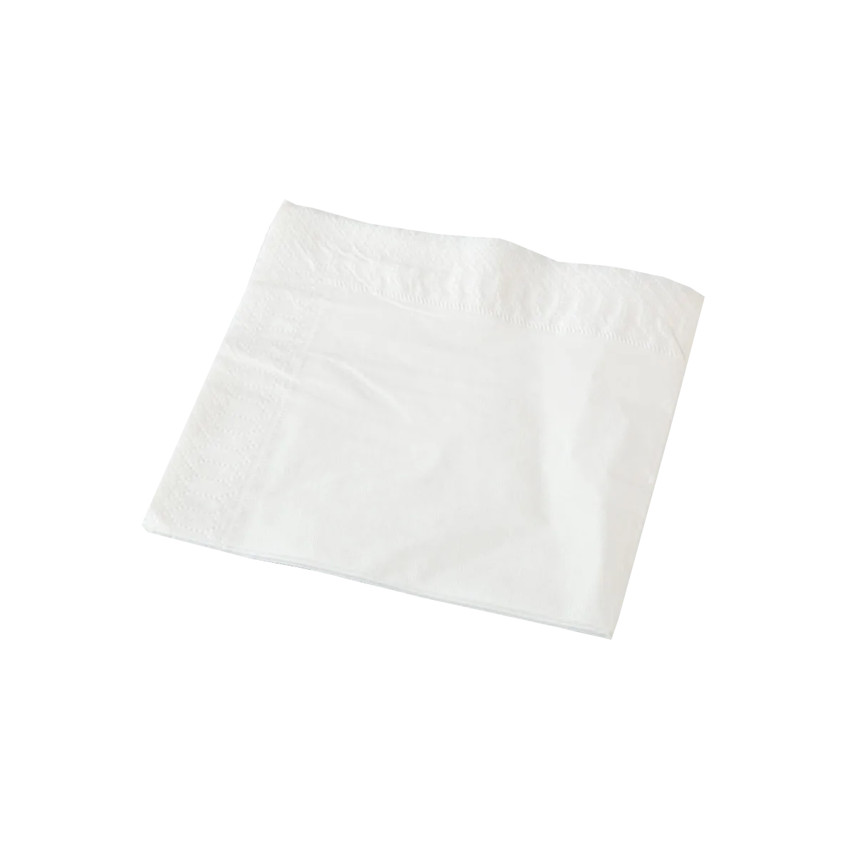WHITE LUNCH NAPKIN 1/4 FOLD 1 WHITE LUNCH NAPKIN 1/4 FOLD