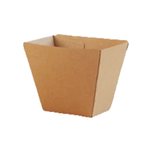 Chip Cup Brown Corrugated